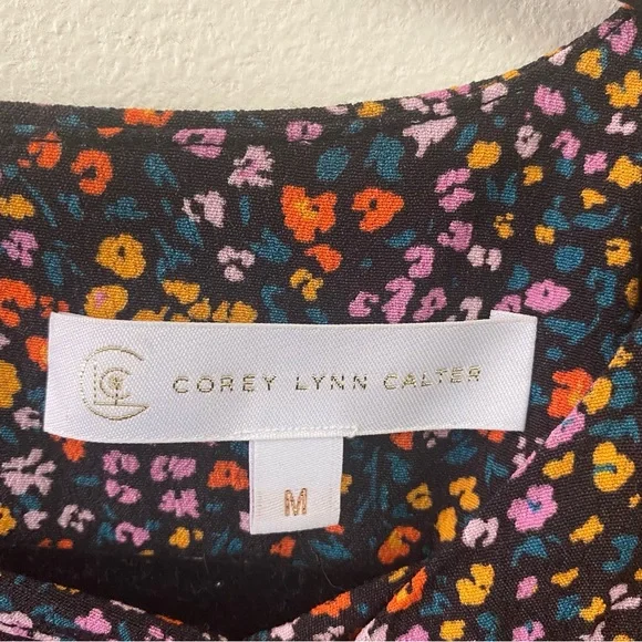 Anthropologie Corey Lynn Calter Laurel floral print fit and flare mini dress - Picture 4 of 12